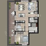 公寓 Penthouse Auf Sylt *